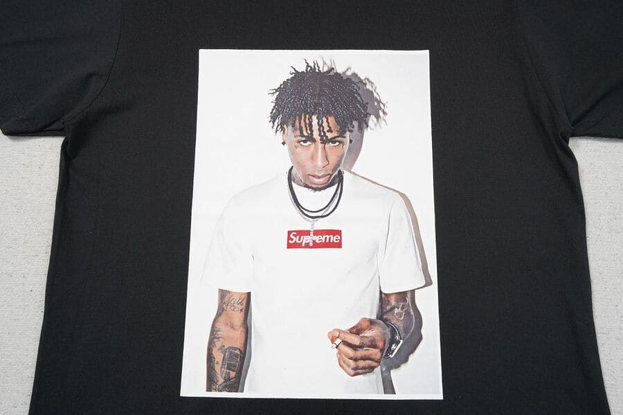 Playera Supreme NBA Youngboy Black