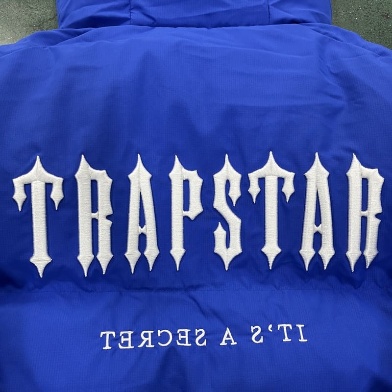 Chamarra Puffer Trapstar Decoded 2.0 Dazzling Blue