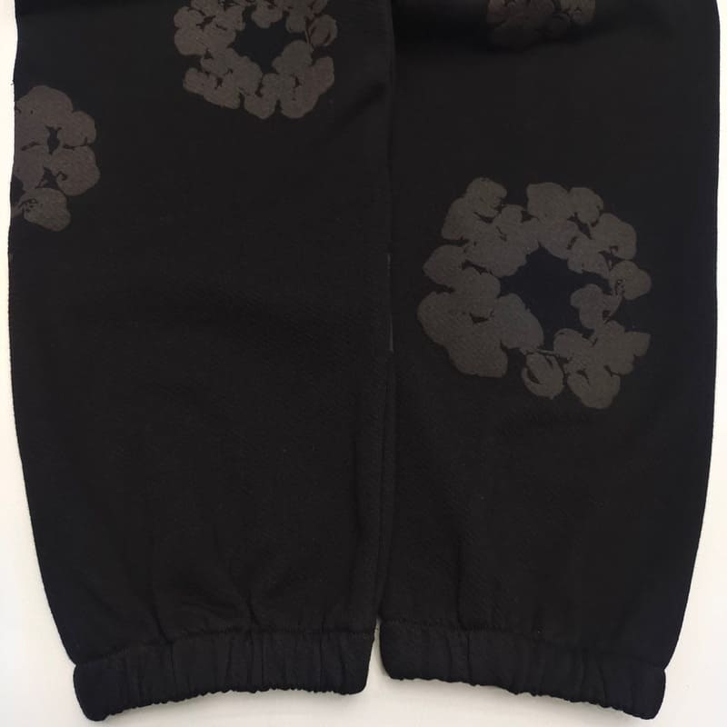 Pantalón Denim Tears Cotton Wreath Black Monochrome