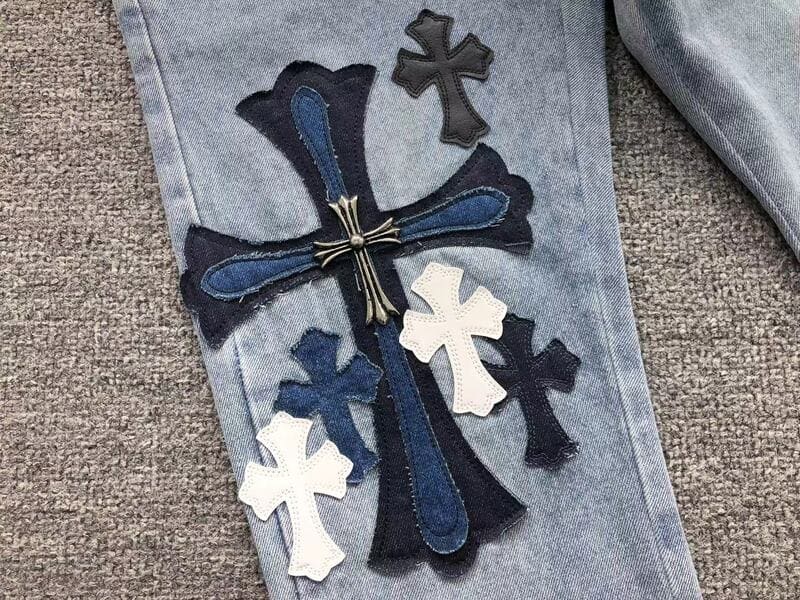 Pantalón Chrome Hearts Jeans Cross