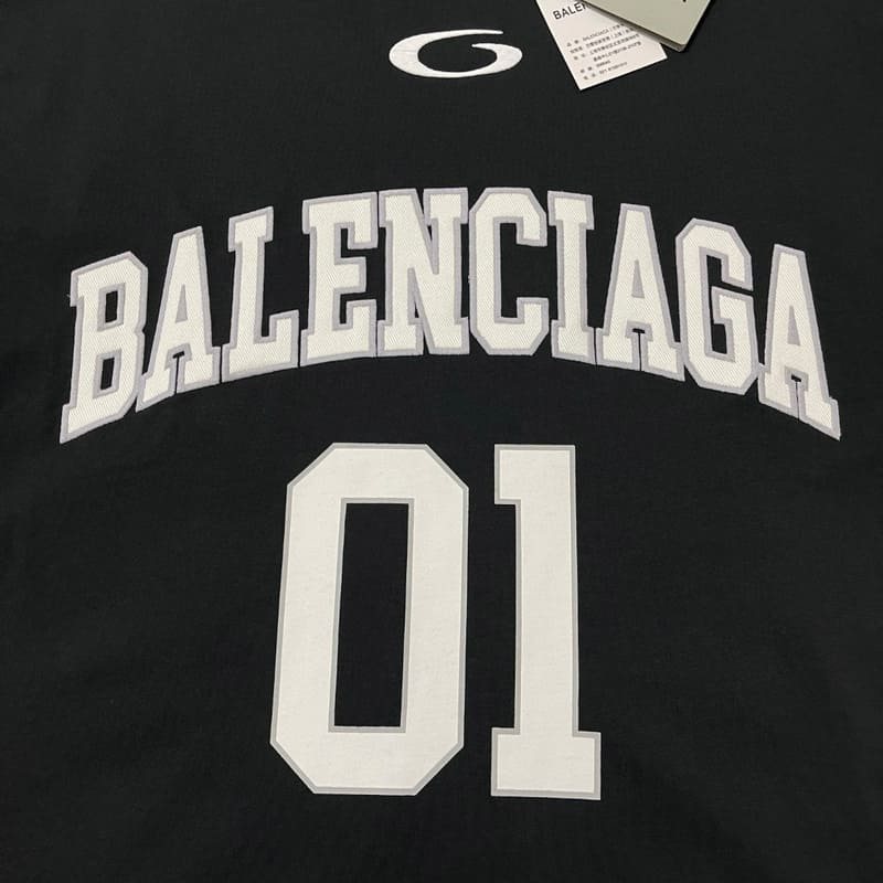 Playera Balenciaga Basketball Series Negro