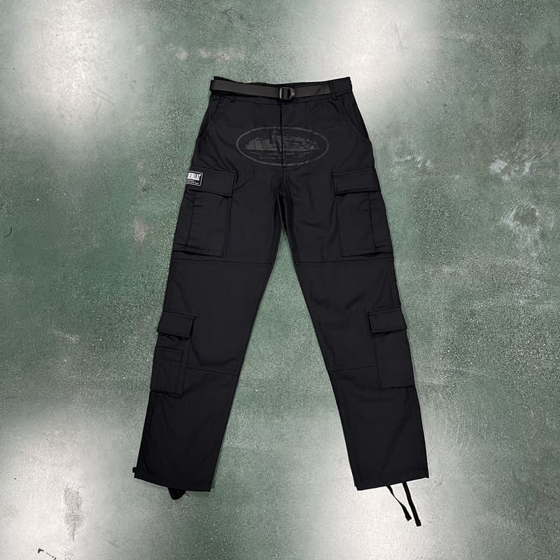 Pantalón Corteiz Cargo Preta