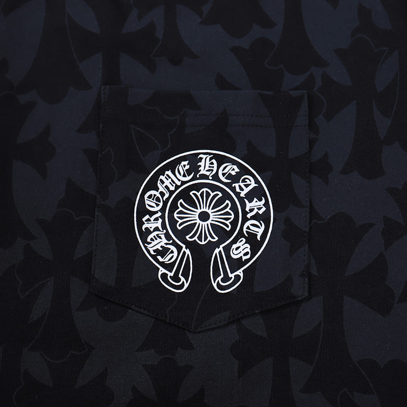Playera Chrome Hearts Black Cross