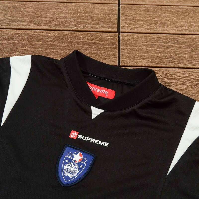 Playera Supreme Crest Soccer Jersey Black