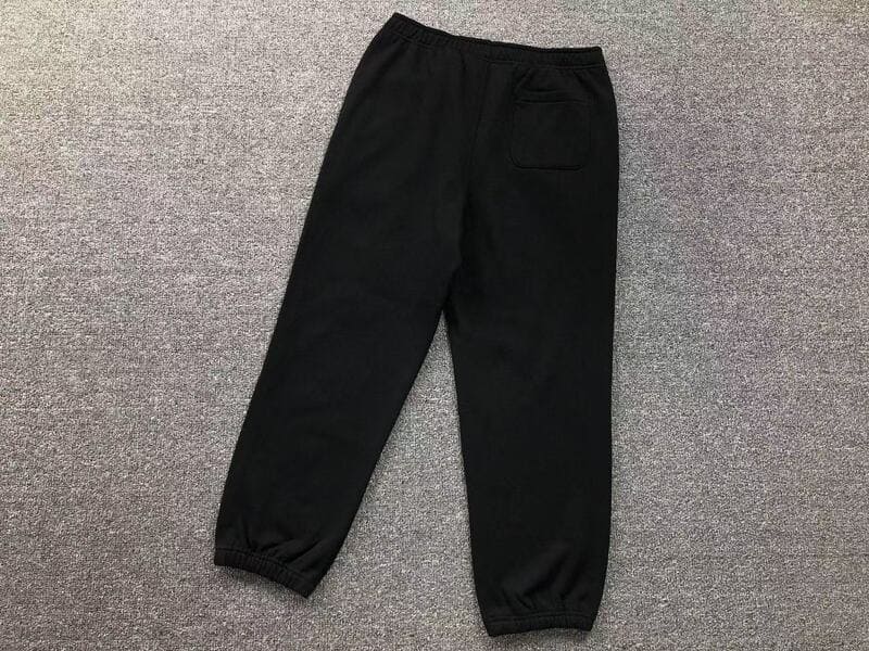 Pantalón Supreme Satin Appliqué Preta