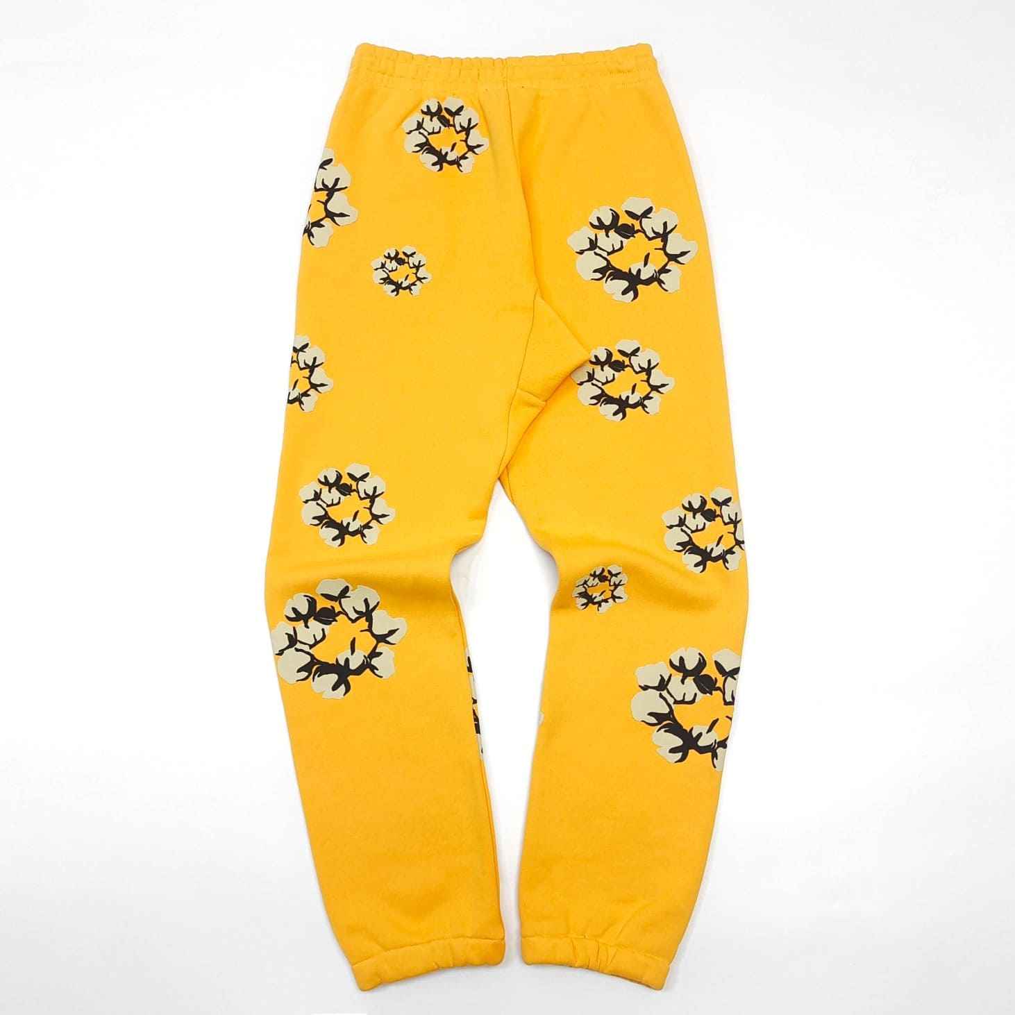 Pantalón Denim Tears Wreath x CPFM Yellow