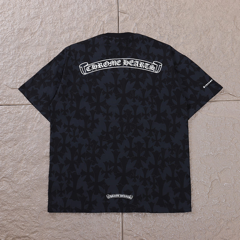 Playera Chrome Hearts Black Cross