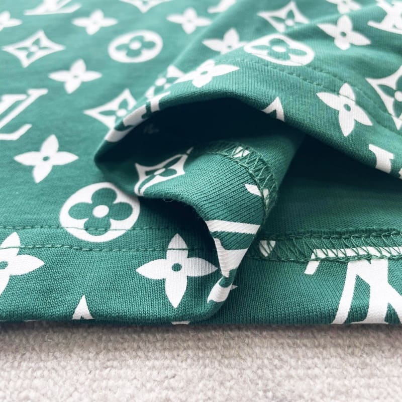 Playera Louis Vuitton LVSE Monogram Gradient Green