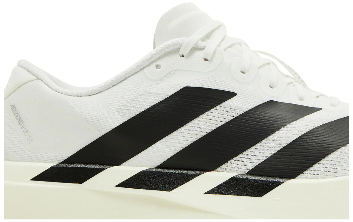 Tenis Adizero Evo SL White Black