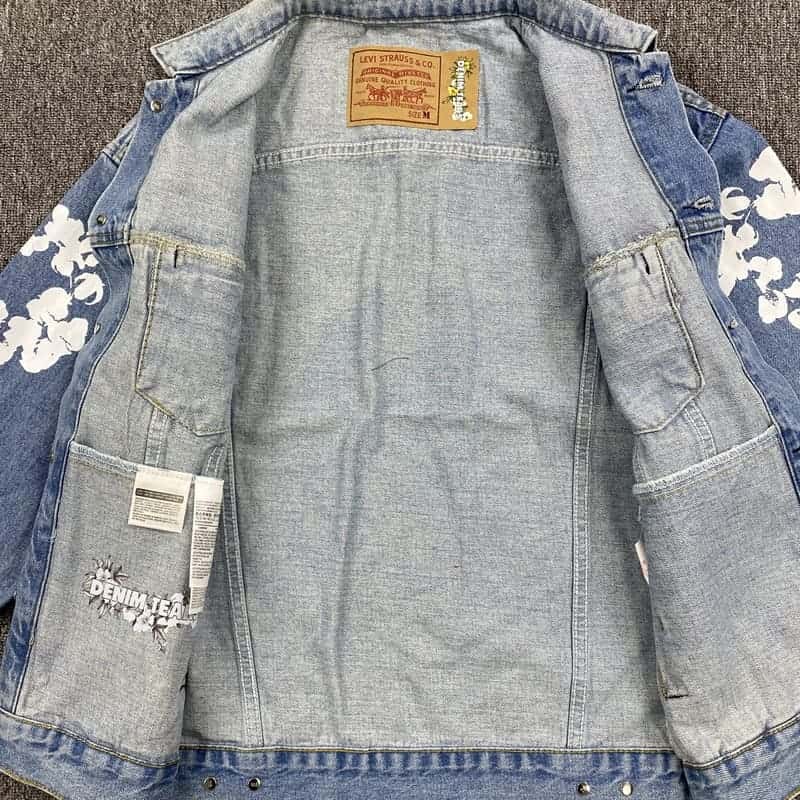 Chamarra Denim Tears x Levi's Blue