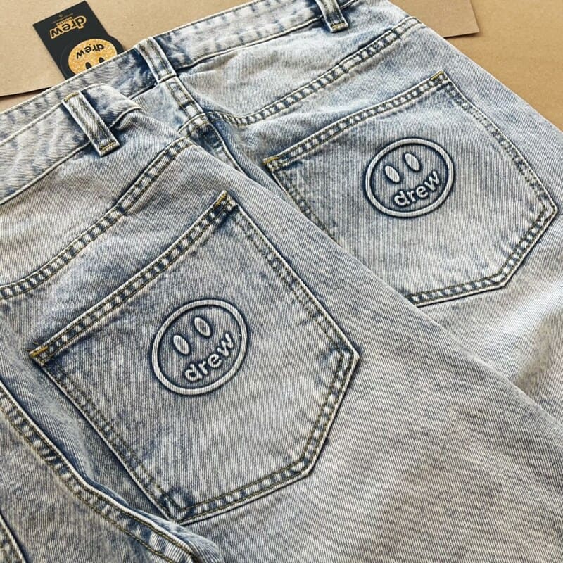 Pantalón Jeans Drew House Indigo Patchwork
