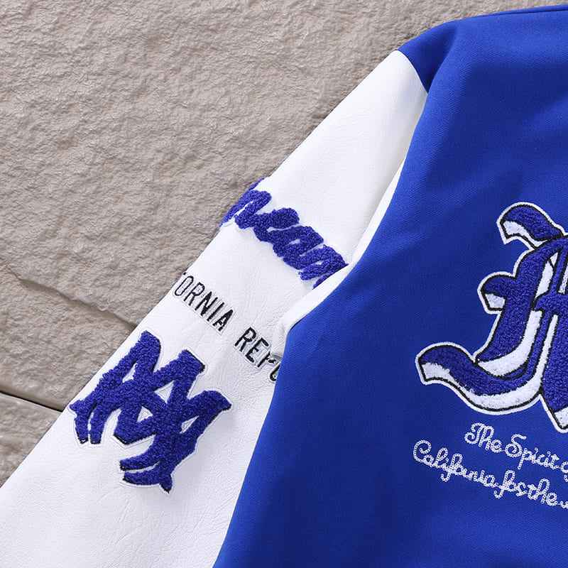 Chamarra Amiri MA Dream Team Varsity Azul