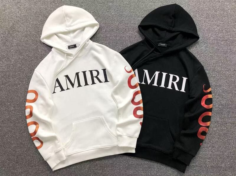 Moletom Amiri Snake Logo Blanco
