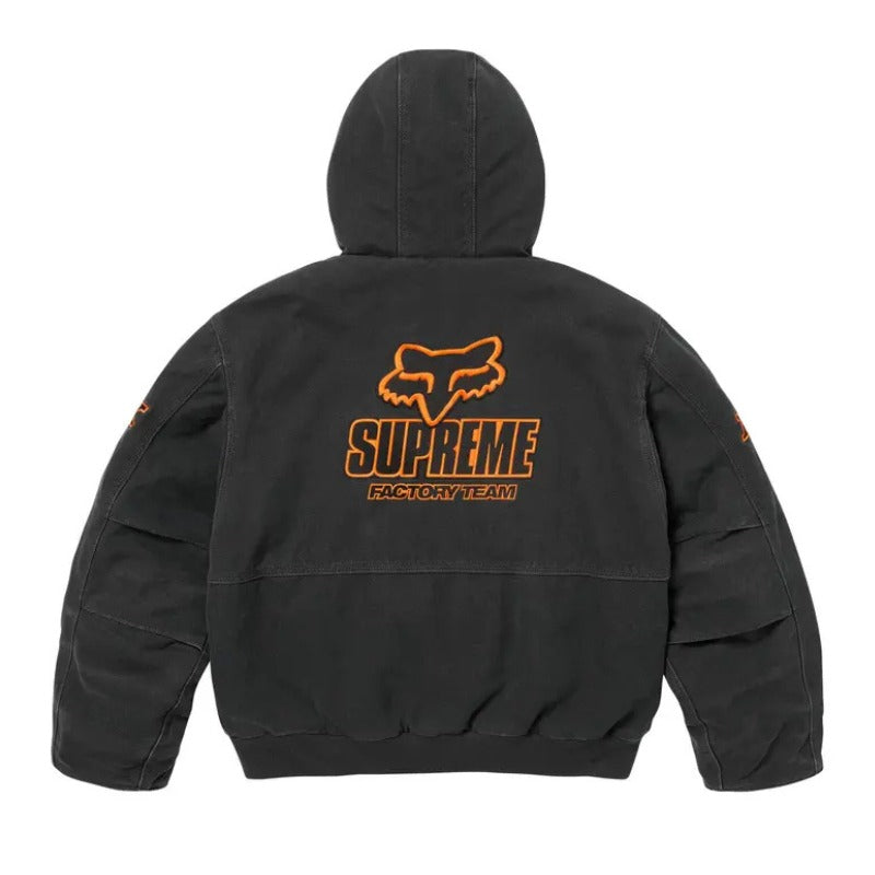 Chamarra Supreme x Fox Racing Hooded Work Black