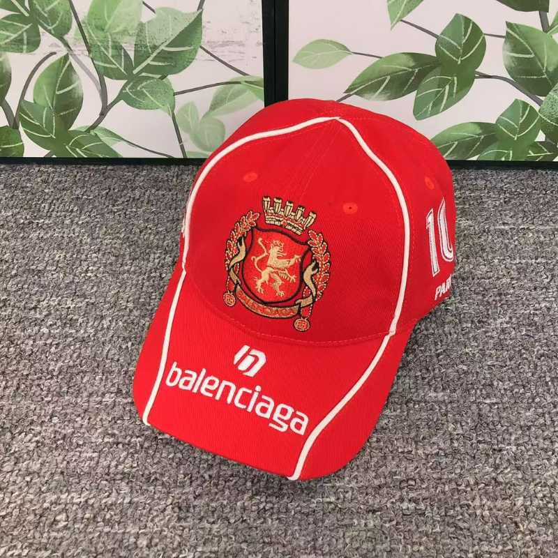 Gorra Balenciaga Paris Soccer Red