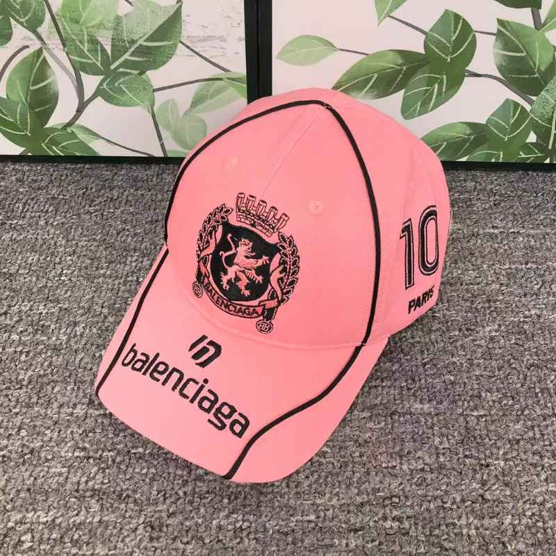 Gorra Balenciaga Paris Soccer Pink