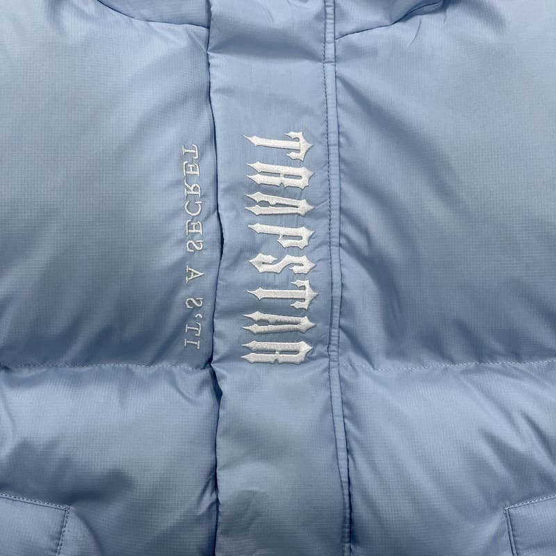 Chamarra Puffer Trapstar Decoded 2.0 Ice Blue