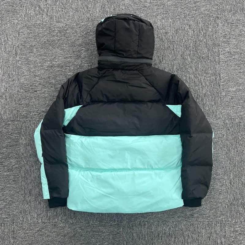 Chamarra Puffer Synaworld Negro/Azul