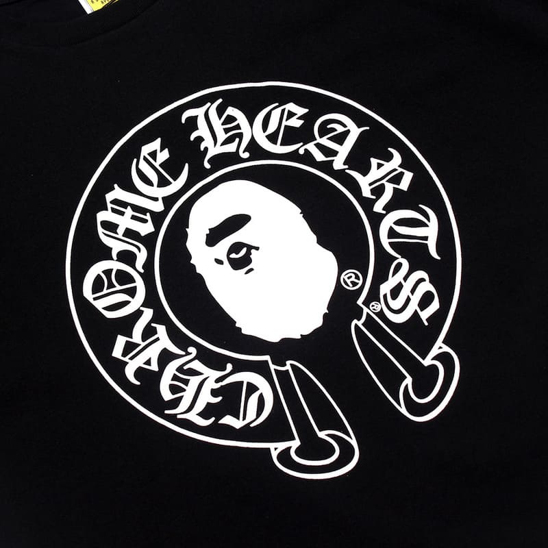 Playera BAPE x Chrome Hearts Baby Milo