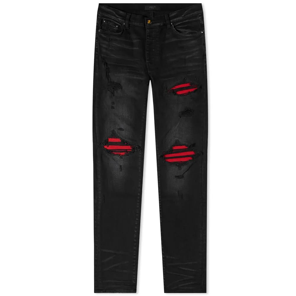 Pantalón Amiri Ultra Suede MX1 'Aged Black'