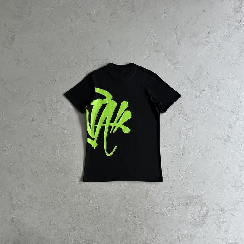Playera Synaworld OG Logo Black/Green