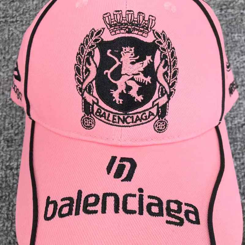 Gorra Balenciaga Paris Soccer Pink