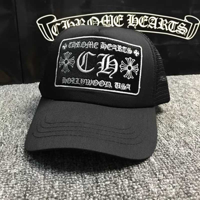 Gorra Chrome Hearts CH Hollywood Negro