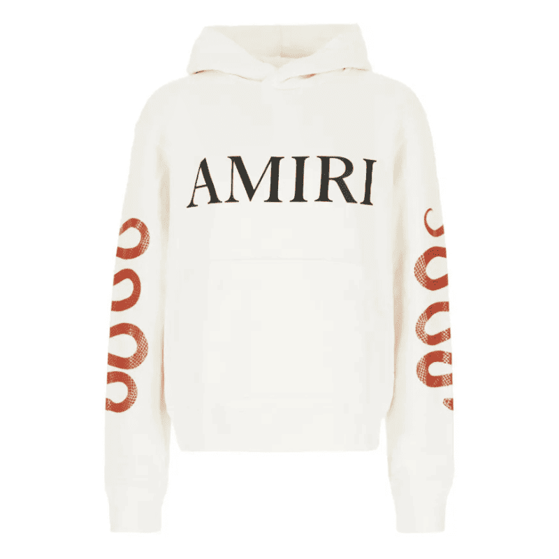 Moletom Amiri Snake Logo Blanco
