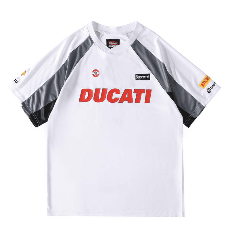 Playera Supreme x Ducati Soccer Jersey Blanca