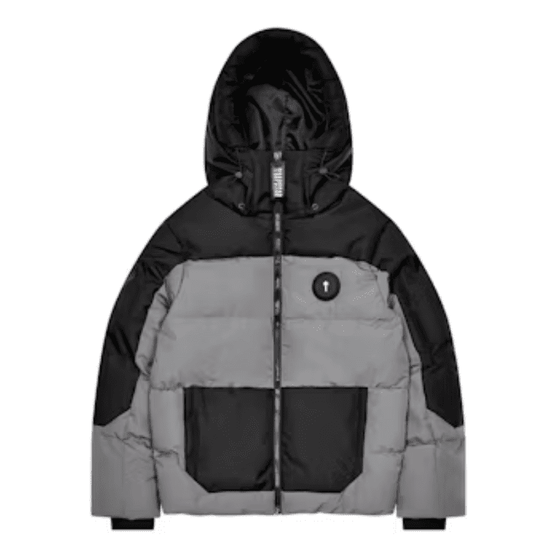 Chamarra Trapstar Decoded Puffer Black/Grey