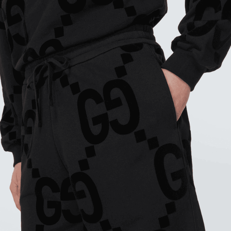 Pantalón Gucci GG Jumbo Preta