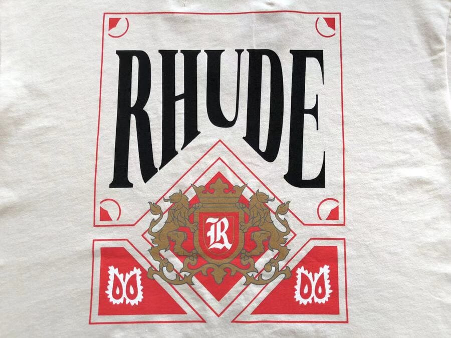 Playera Rhude Card 'Vintage White'