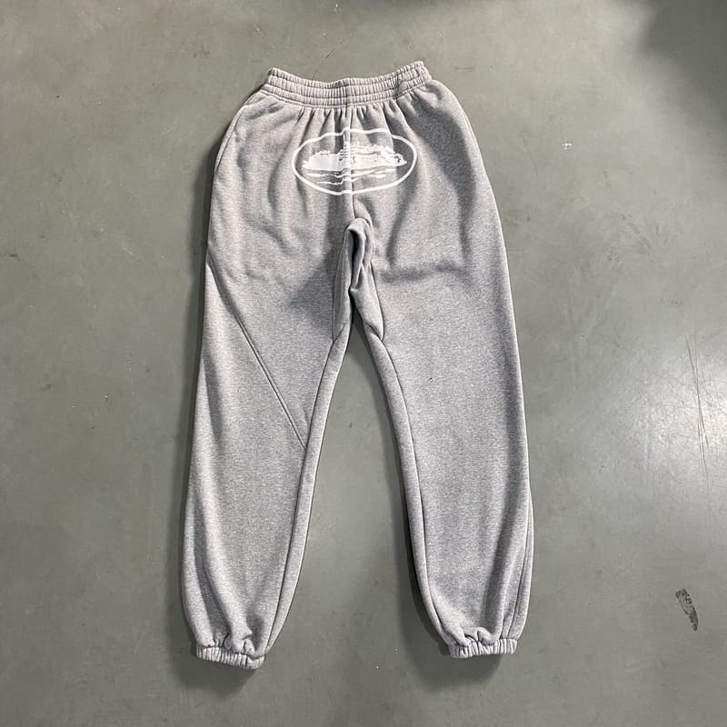 Conjunto Moletom Corteiz RTW Gris