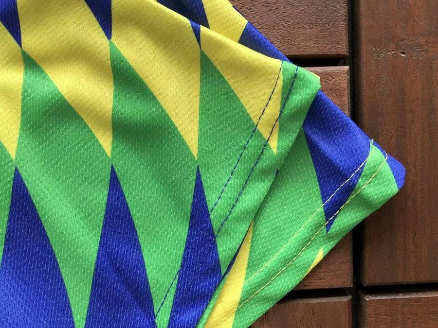 Playera Corteiz Fútbol Brasil Amarilla