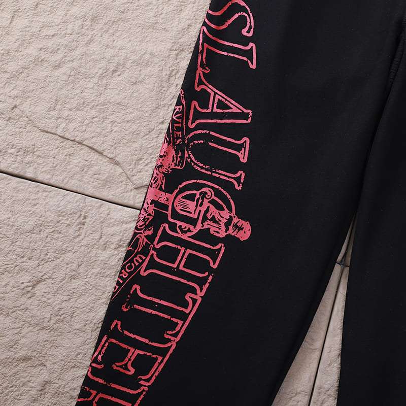 Pantalón Corteiz x 21 Savage Slaughter Gang Preta
