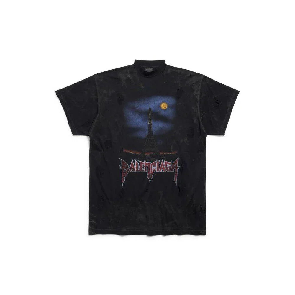 Playera Balenciaga Paris Moon