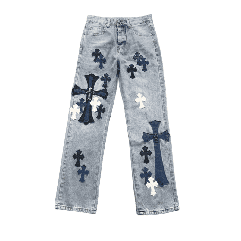 Pantalón Chrome Hearts Jeans Cross