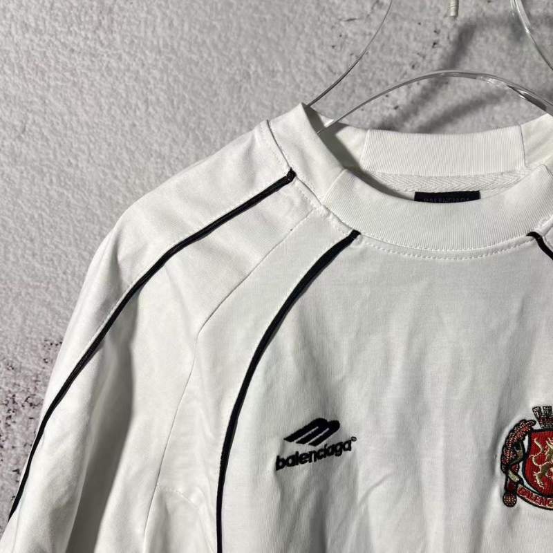 Playera Balenciaga Paris #10 Soccer Jersey Oversized White
