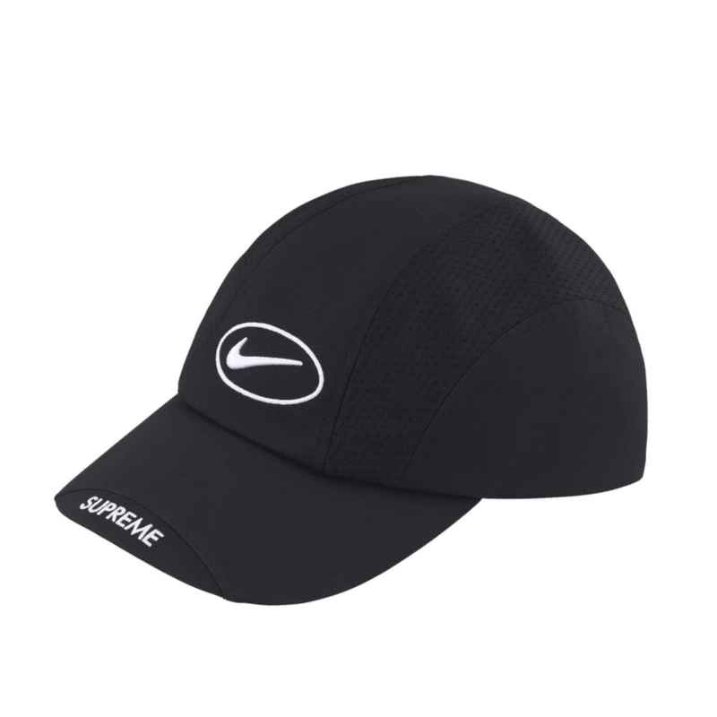 Gorra Supreme x Nike Running Negro