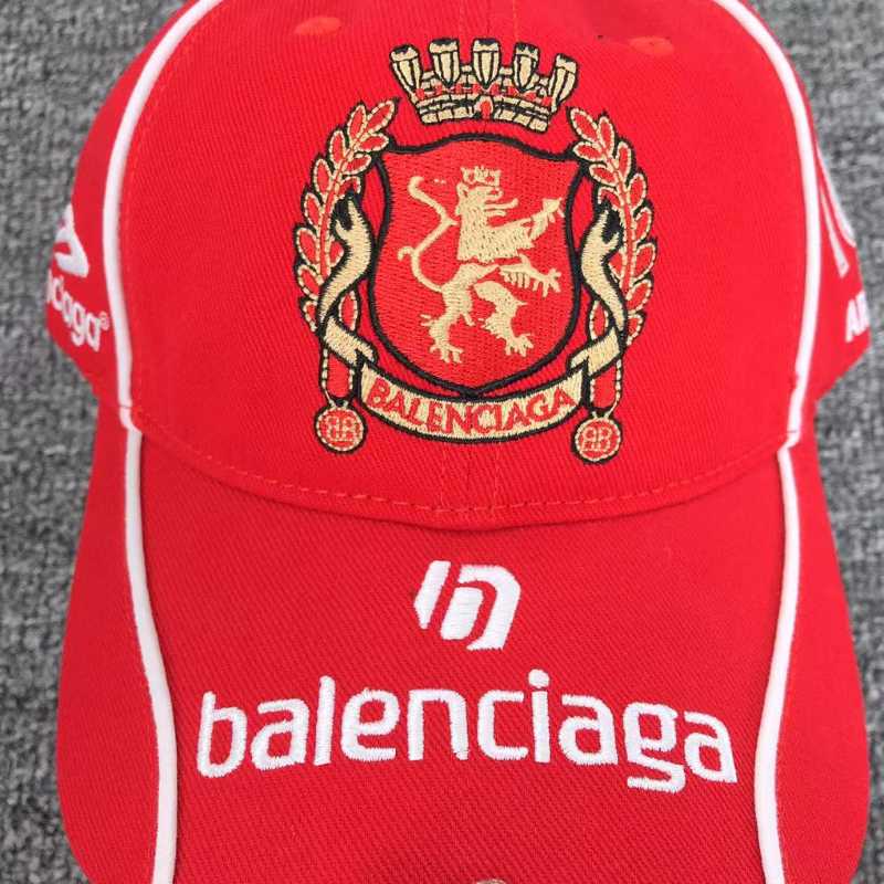 Gorra Balenciaga Paris Soccer Red