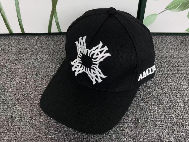 Gorra Amiri MA Quad Canvas Negro