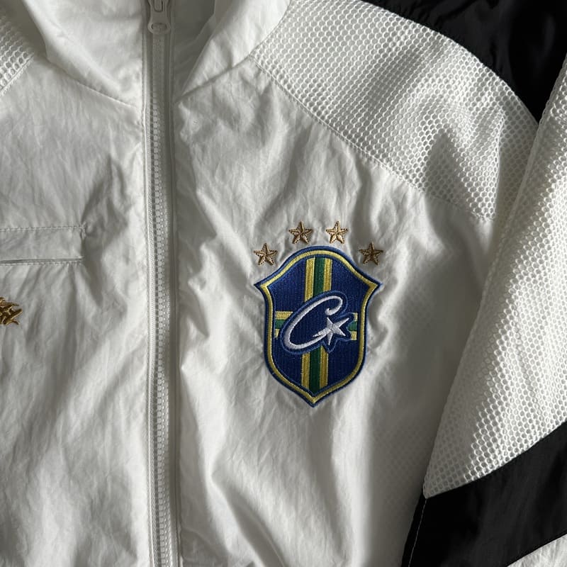 Chamarra Corteiz Brasil Blanca