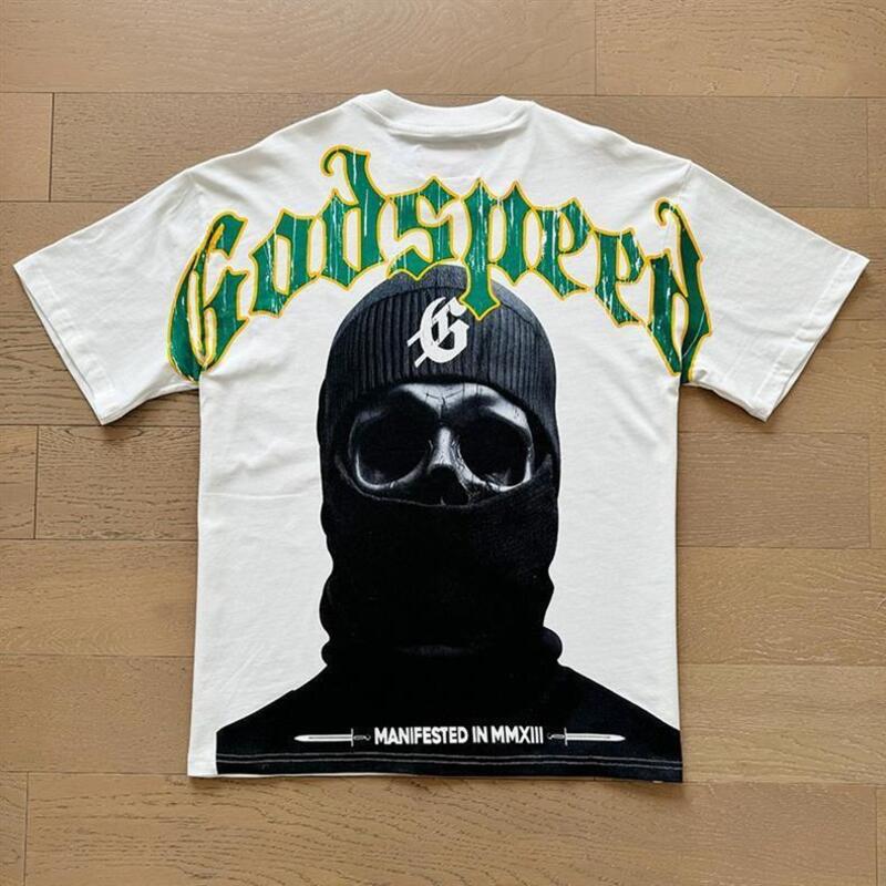 Playera Godspeed Balaclava White