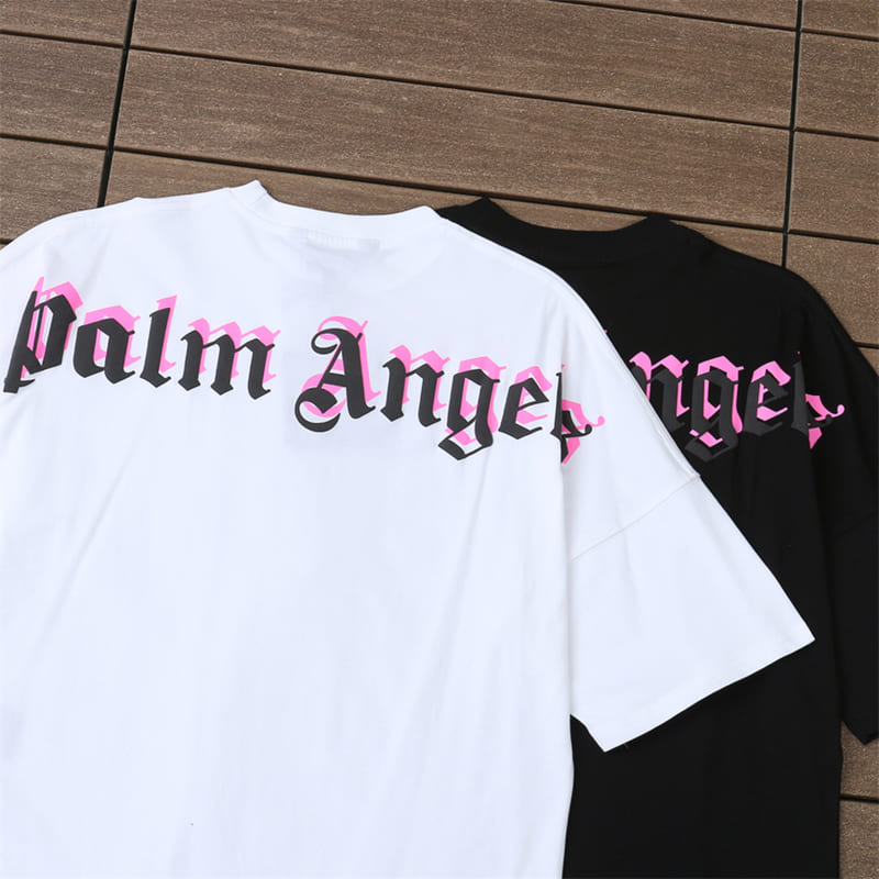 Playera Palm Angels Double Logo Oversized