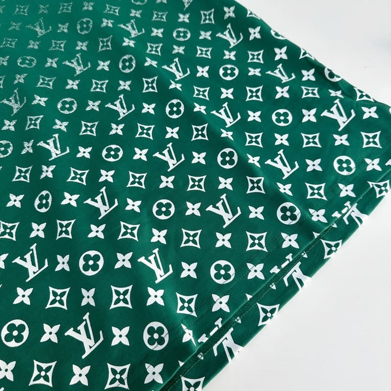 Playera Louis Vuitton LVSE Monogram Gradient Green