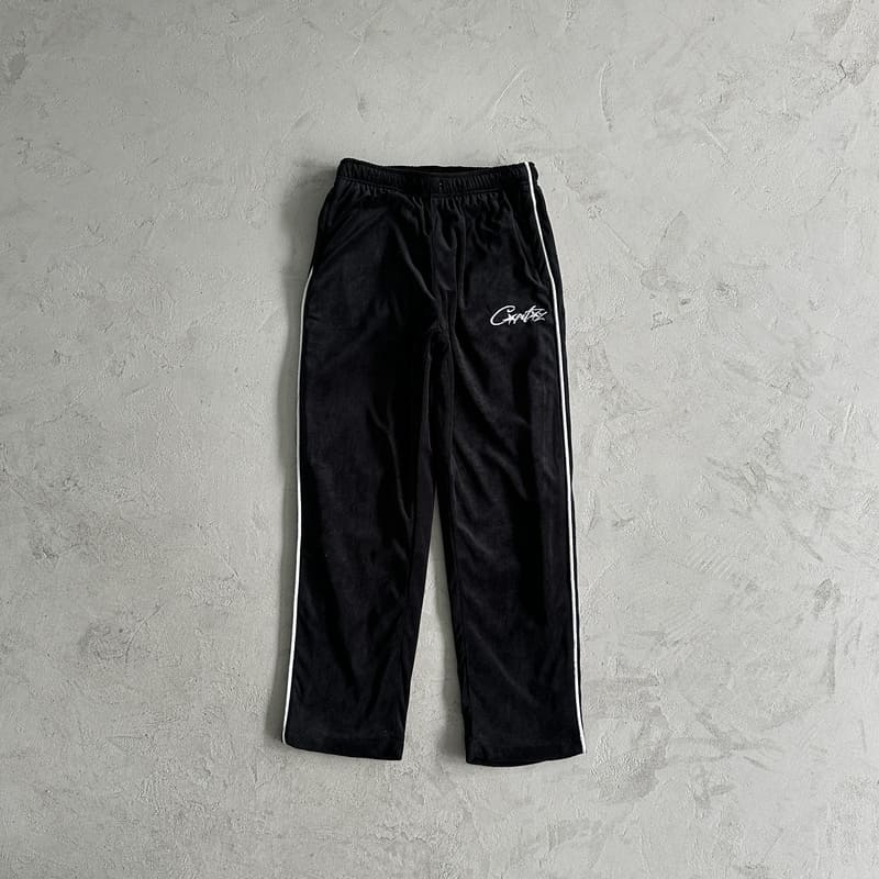 Pantalón Veludo Corteiz Preta