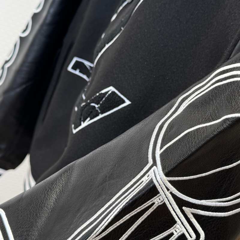 Chamarra Louis Vuitton x NBA Leather Preta