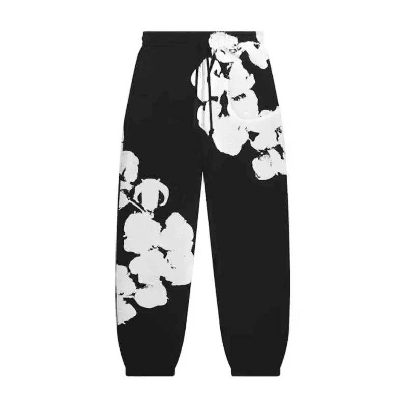 Pantalón Denim Tears Big Cotton Wreath Black