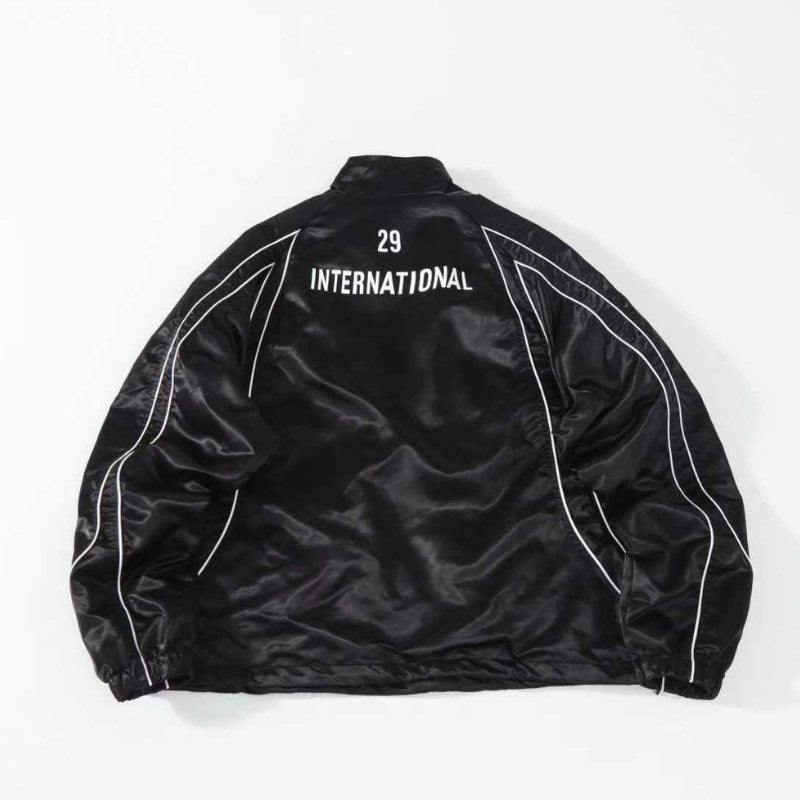 Chamarra Supreme Satin Piping Pullover Black