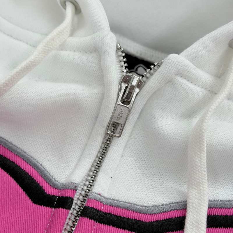Chamarra Supreme x Fox Racing Zip Up Hooded Pink